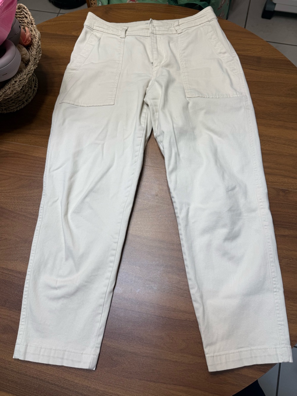 a new day Light Cream Chino Pants